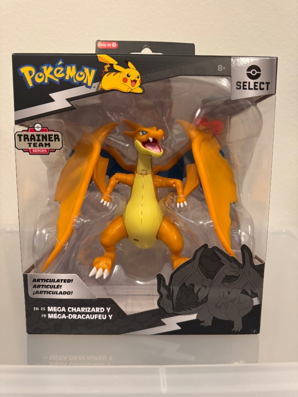Pokemon Select Mega Charizard Y 6in Articulated Figure Target Exclusive